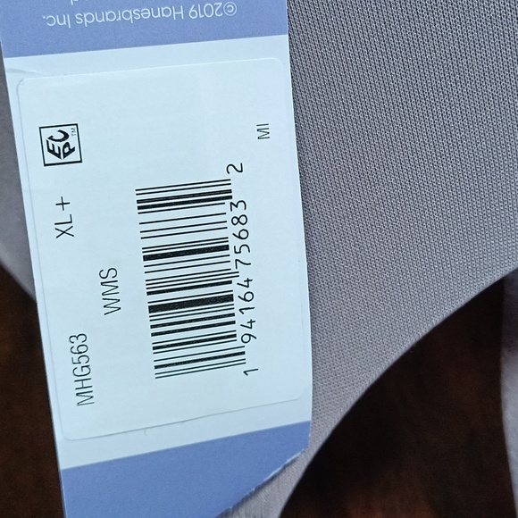 NWT Hanes Taupe Dreamwire Cushioned Underwire Bra Size XL - Picture 4 of 9